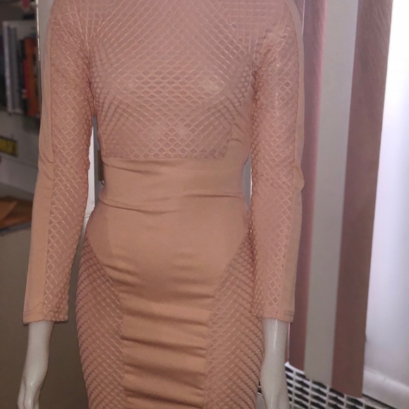 Peachy bandage Dress - Picture 4 of 4
